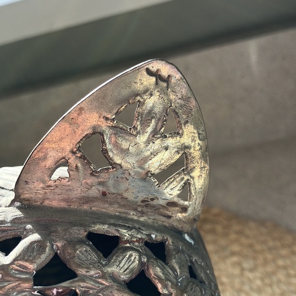 Vintage Raymor Metal Art Cat Sculpture w/ Latched Door Opening - Picture 10 of 16